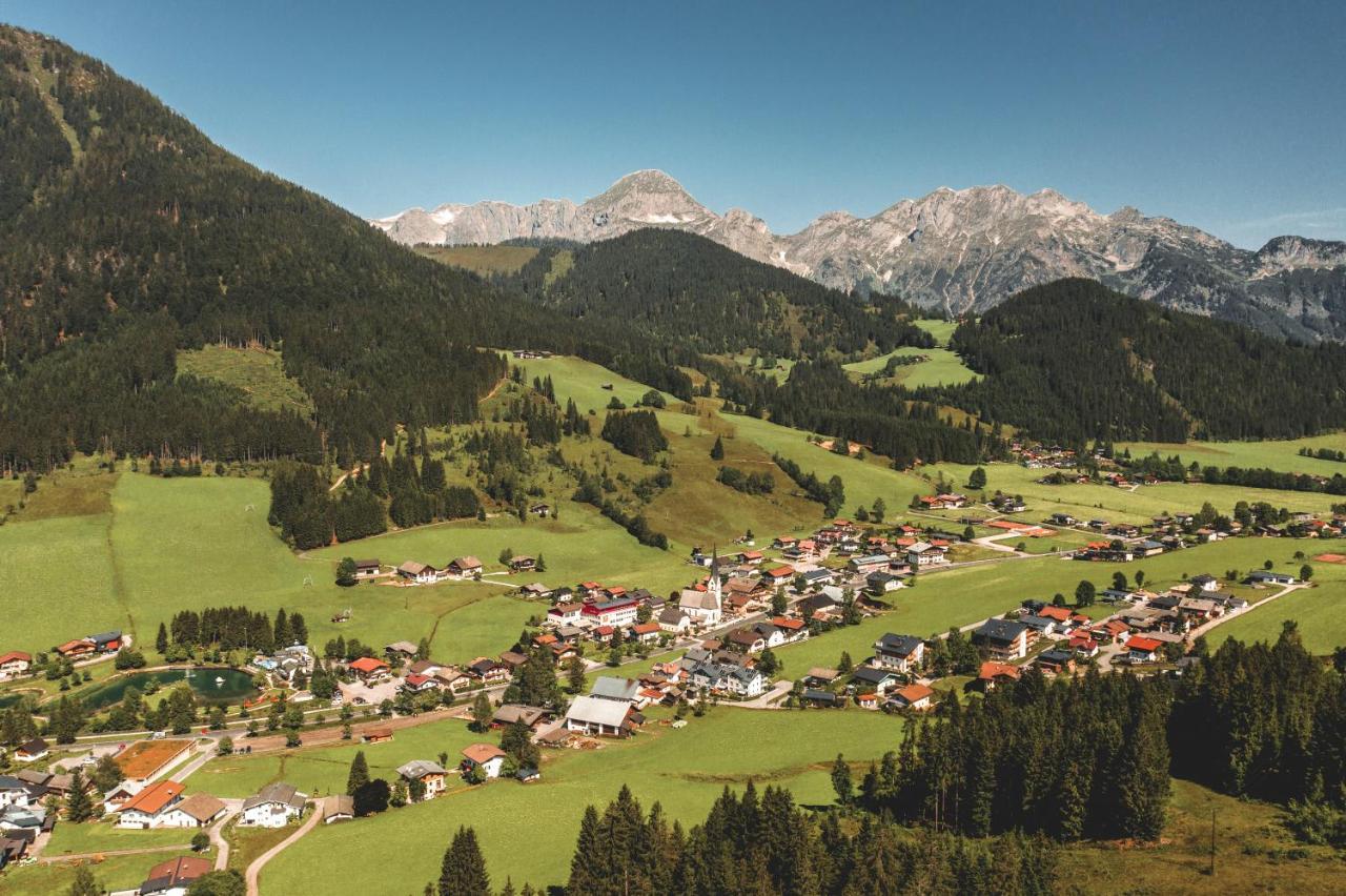 Wimmhof Apartment Sankt Martin am Tennengebirge Bagian luar foto