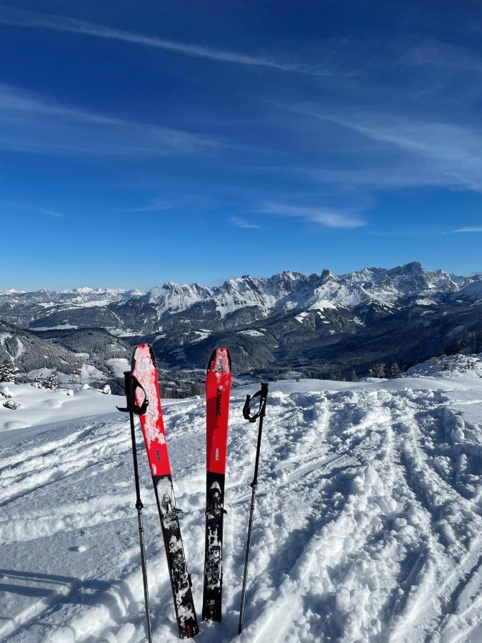 Wimmhof Apartment Sankt Martin am Tennengebirge Bagian luar foto